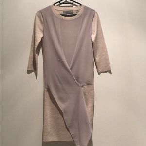 All Saints wool sweater dress (light pink) XS